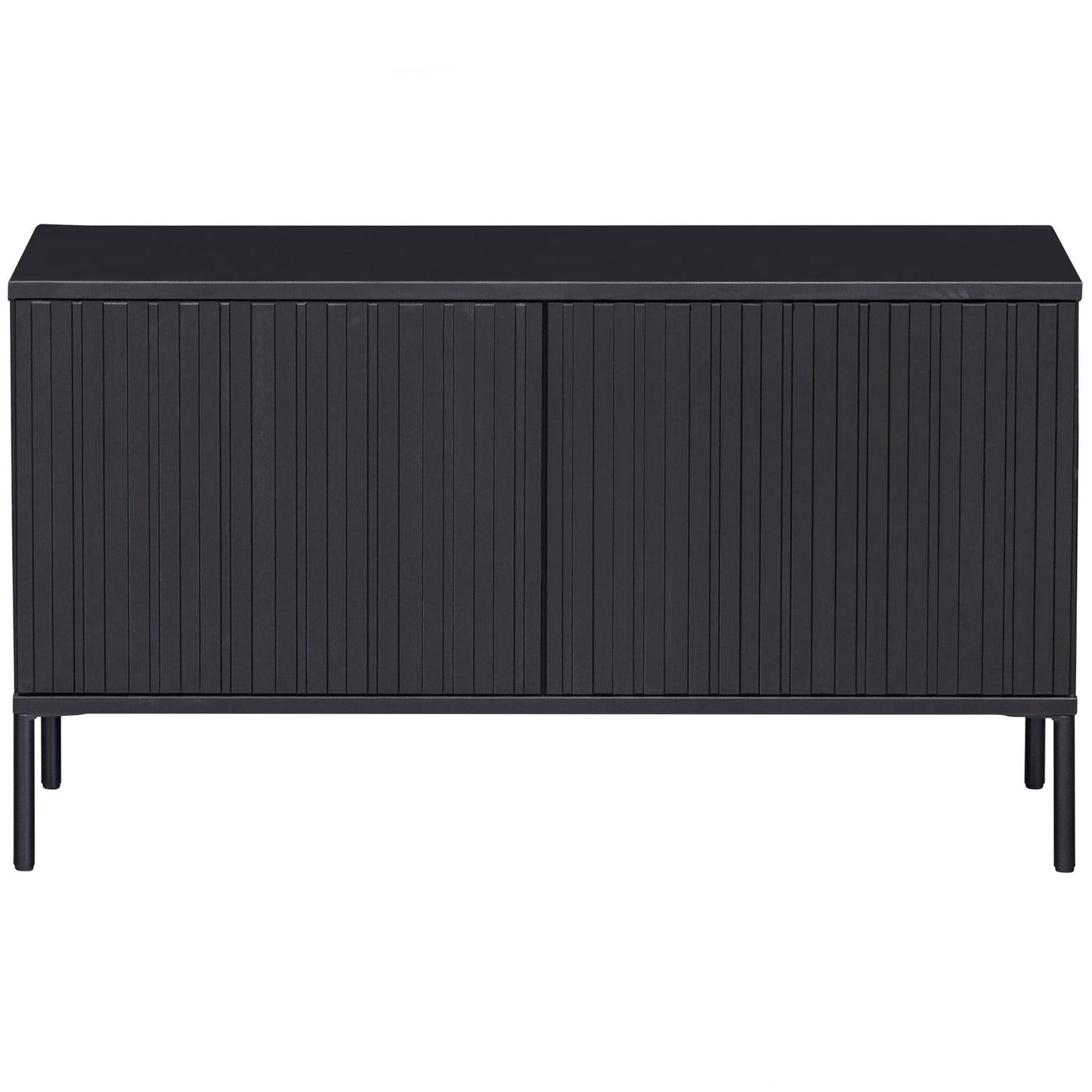 WOOOD New Gravure tv-meubel 100 cm Zwart
