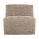 WOOOD Mojo Base 1-zits bank wollig Donkerzand
