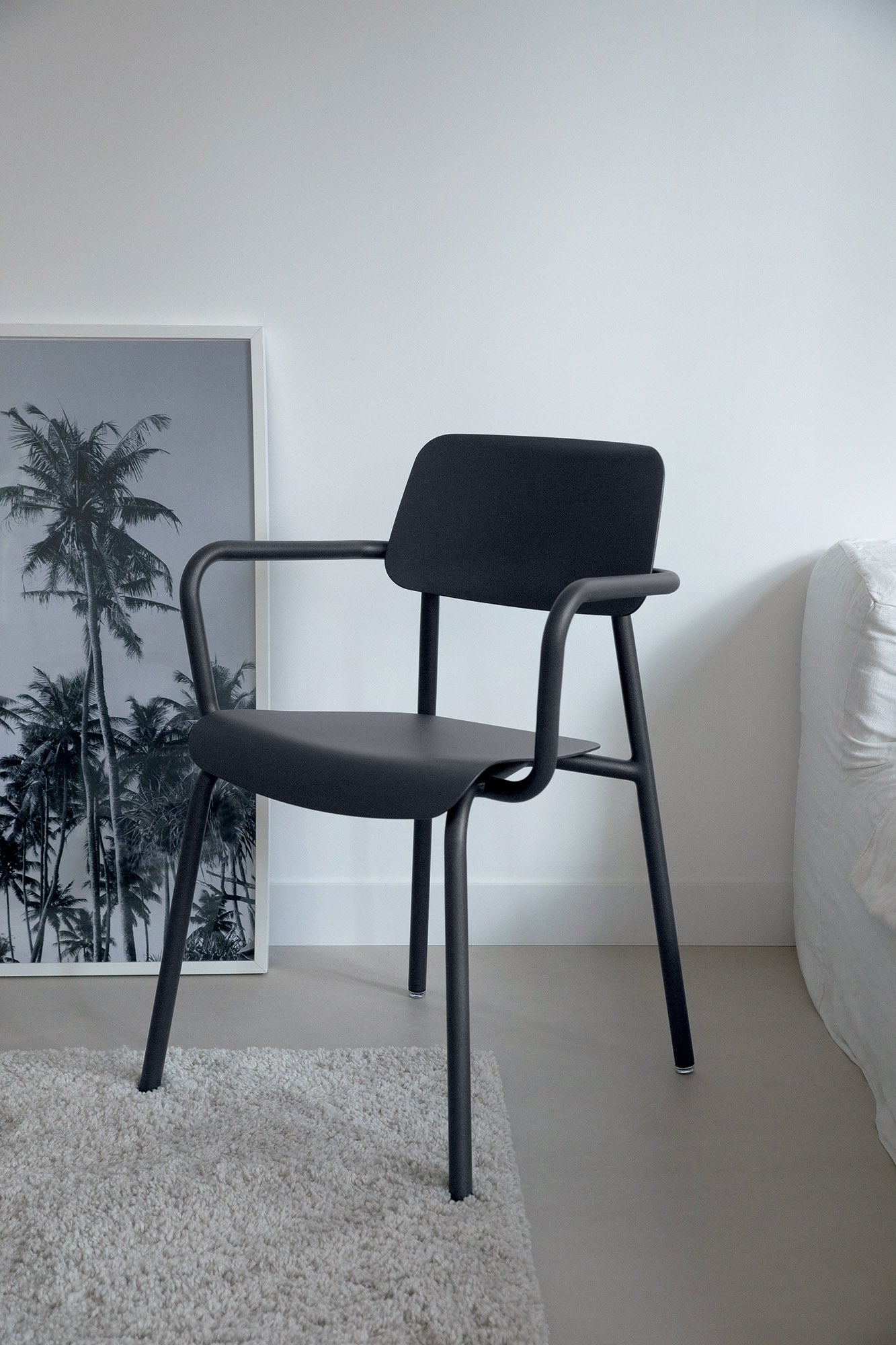 Fermob Studie tuinstoel met arm Beige Latte