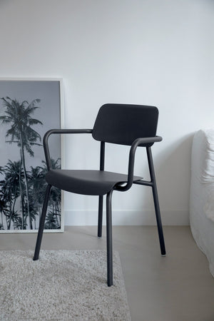 Fermob Studie tuinstoel met arm Beige Latte