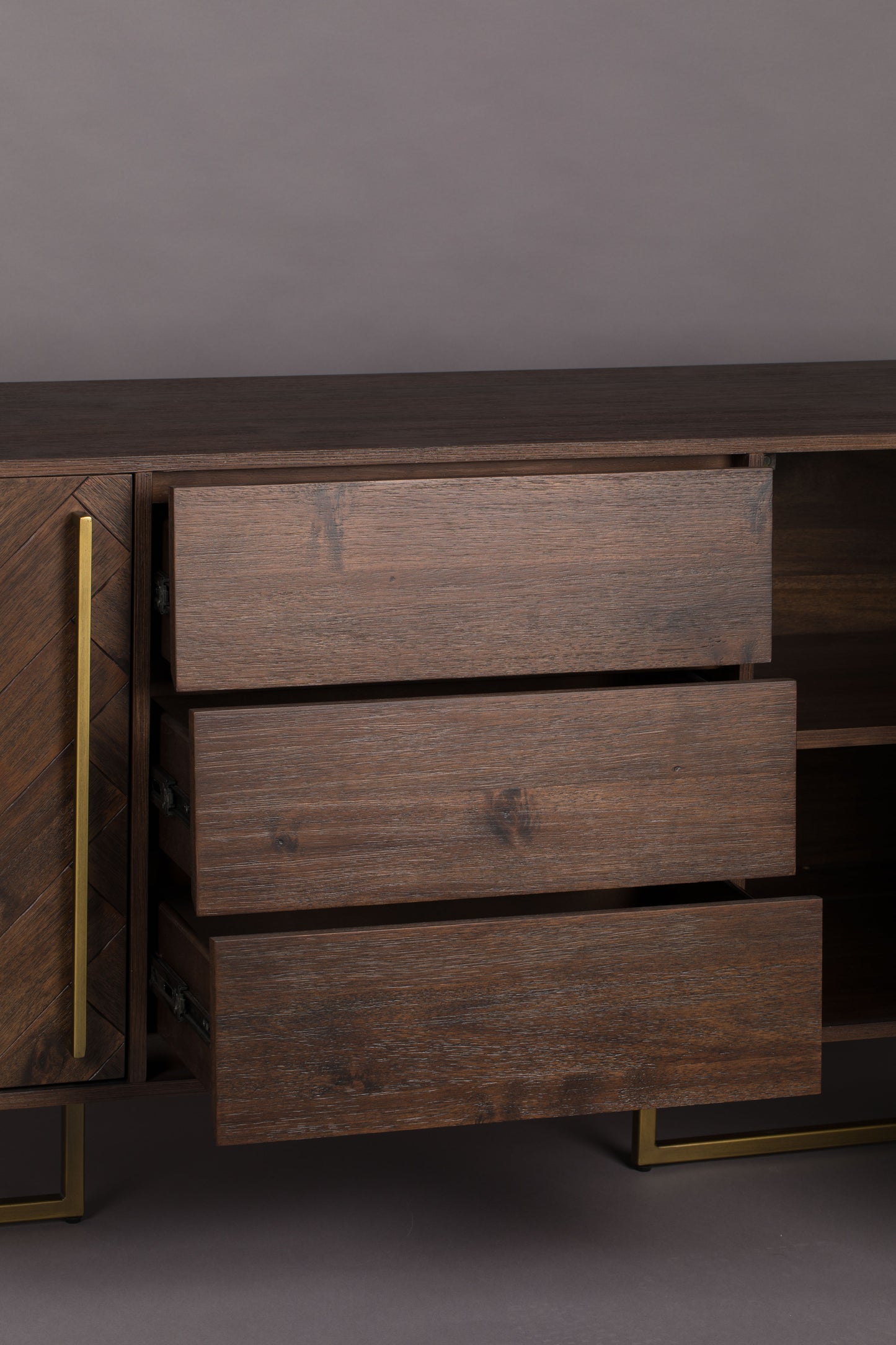 Dutchbone Class dressoir hoog Walnoot
