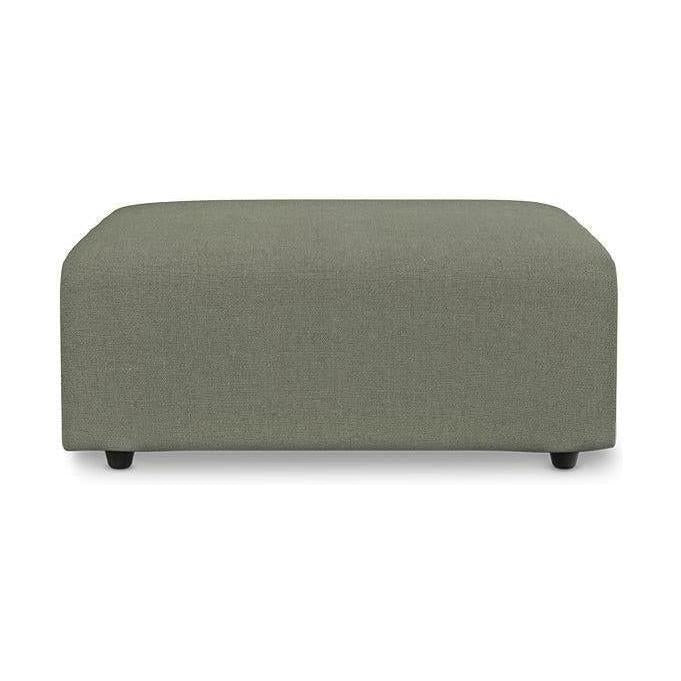 HKliving Jax hocker Linen Army Green