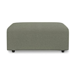 HKliving Jax hocker Linen Army Green