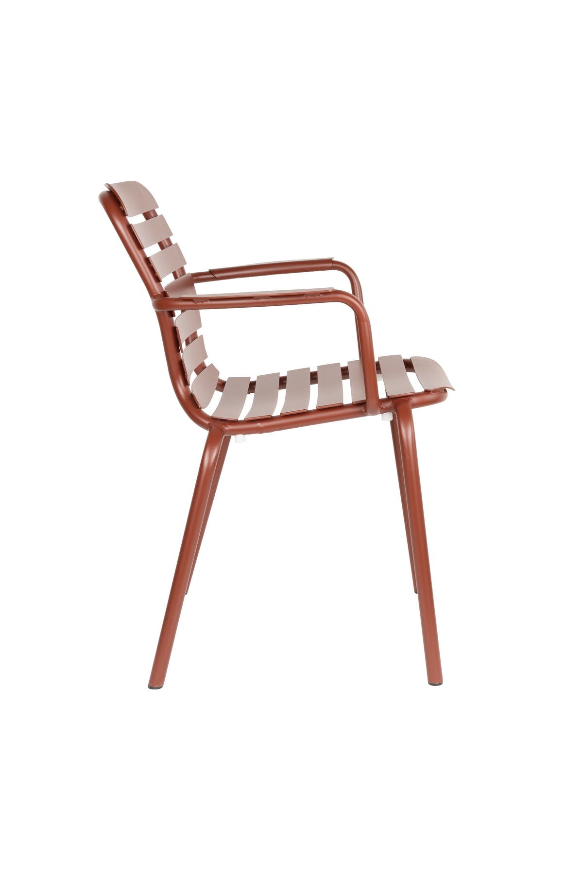 Zuiver Vondel tuinstoel met armleuning Red