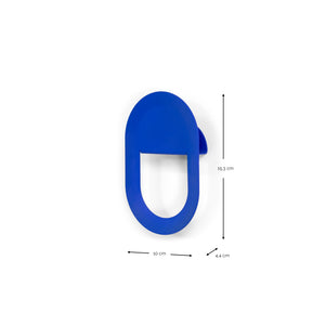 Spinder Design x Onmateria Design Coucou wandhaak Ultramarine