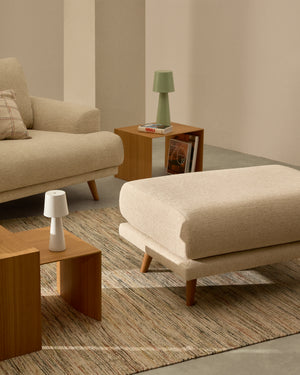 Kave Home Litto bijzettafel set van 3 Naturel
