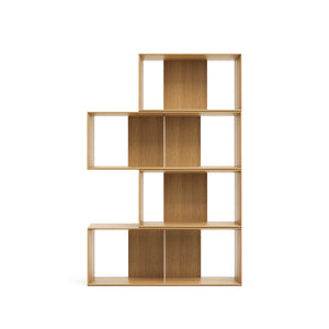 Kave Home Litto kast 4 modulaire planken eiken