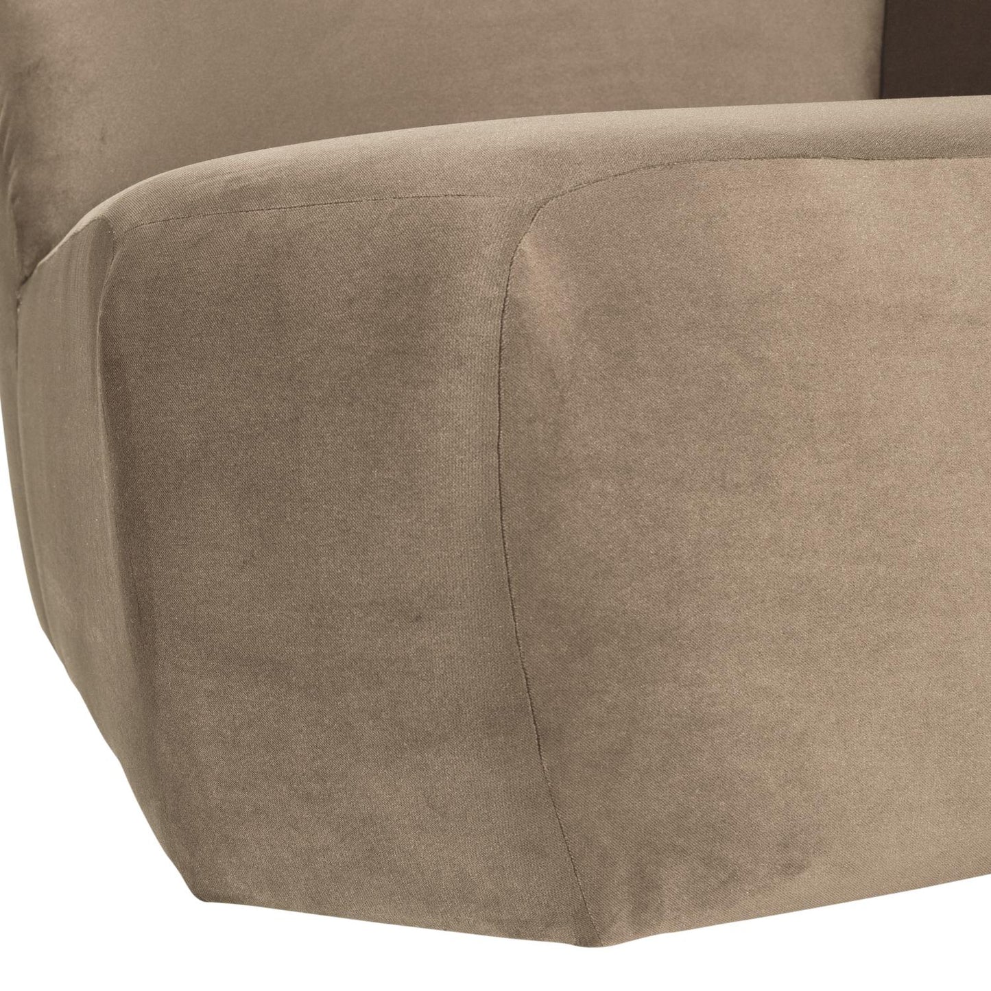 WOOOD Mojo Base bank hoekelement recht velvet Khaki