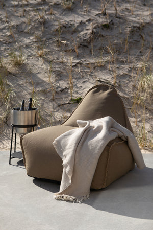 SACKit Cobana zitzak en poef Taupe