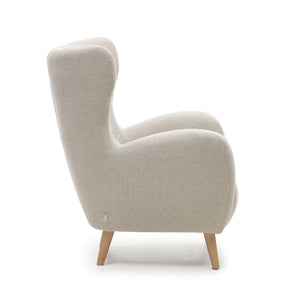 Kave Home Patio fauteuil bouclé Beige