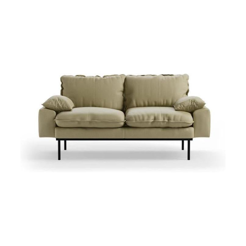HKliving Retro 2-zitsbank Knotted Sage