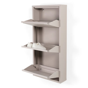 Spinder Design Billy 3 schoenenkast Silky Taupe
