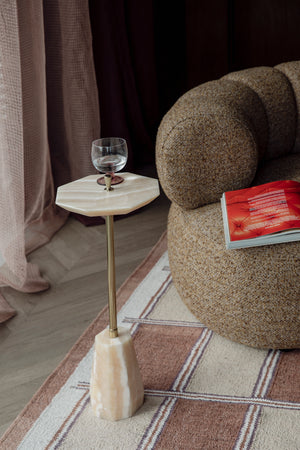 Dutchbone Onno bijzettafel Onyx Beige