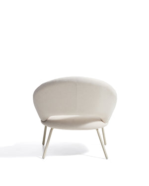 Kave Home Bonali fauteuil chenille Beige