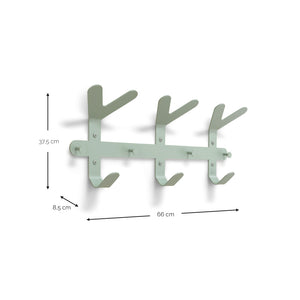 Spinder Design Frondo wandkapstok Dusty Green