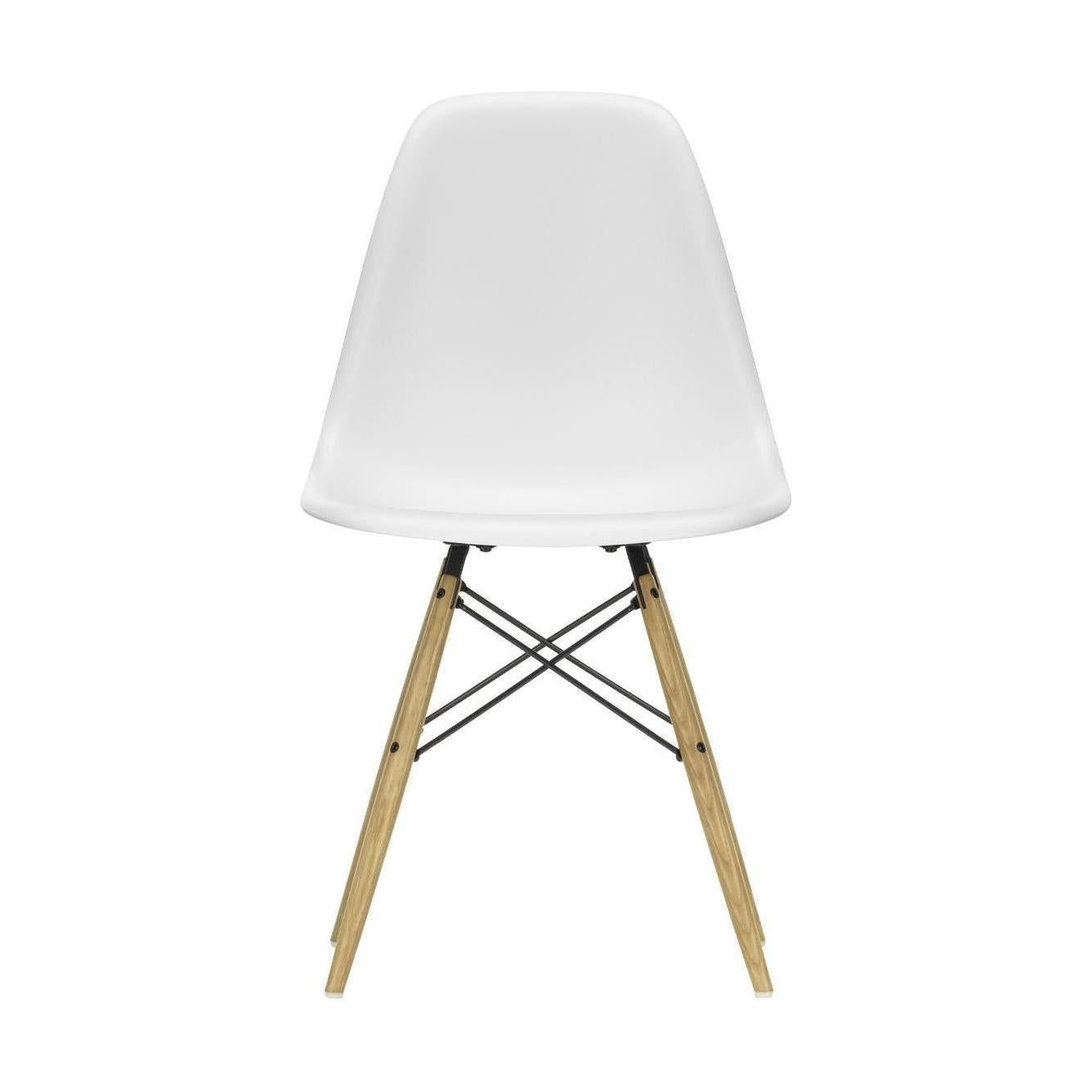 Vitra Eames DSW eetkamerstoel Cotton White essen