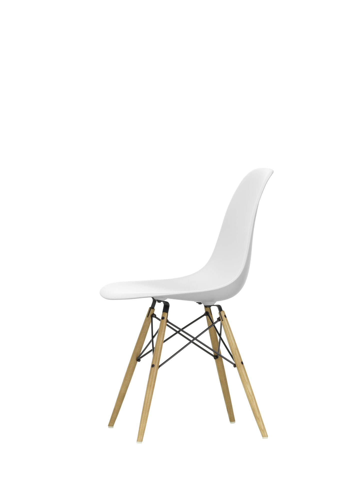 Vitra Eames DSW eetkamerstoel Cotton White essen