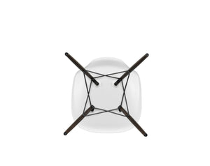 Vitra Eames DSW eetkamerstoel Cotton White donker esdoorn