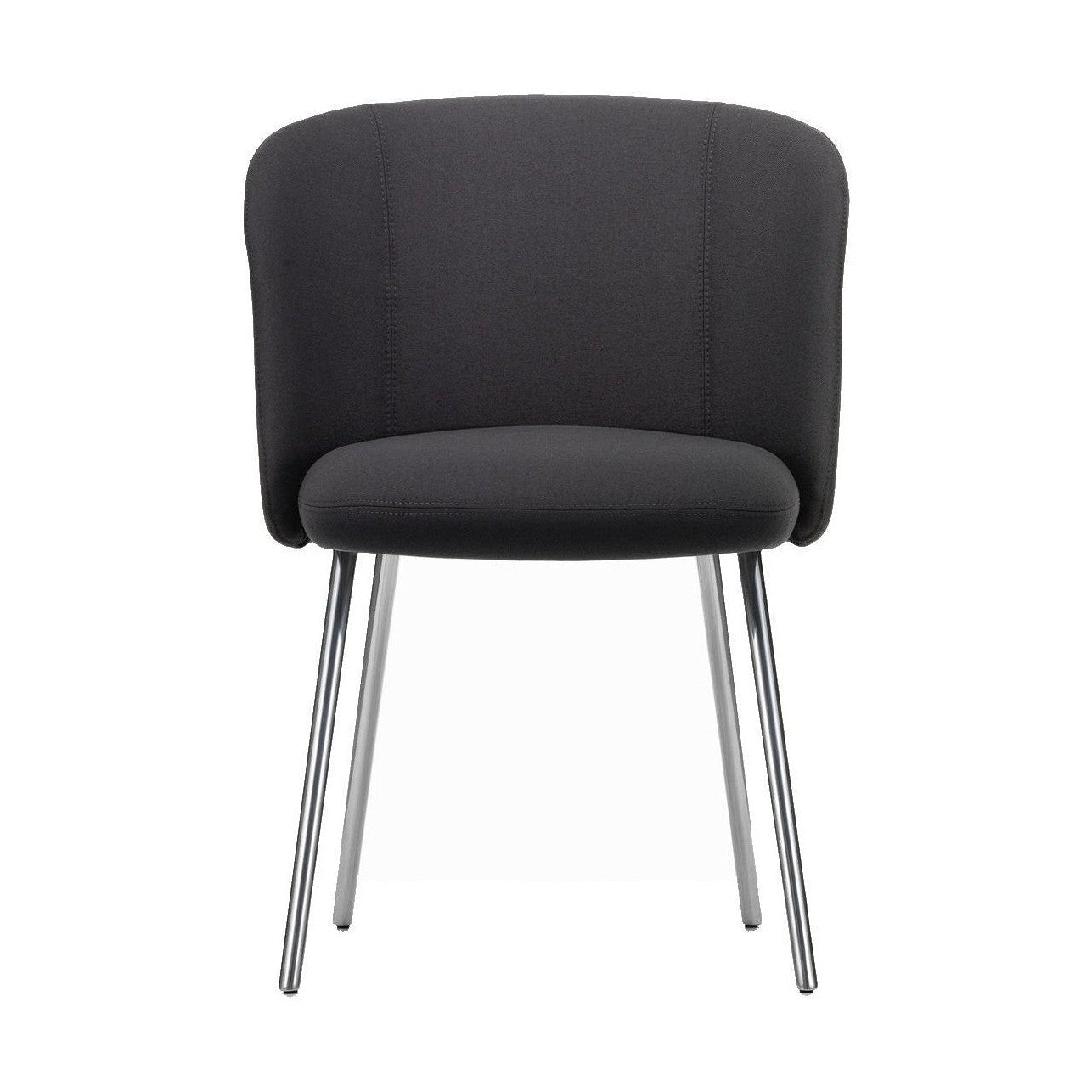 Vitra Mikado eetkamerstoel Plano Dark Grey aluminium