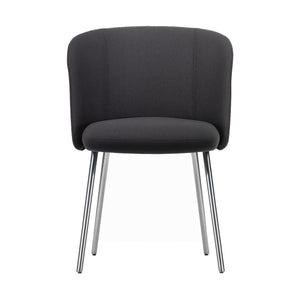 Vitra Mikado eetkamerstoel Plano Dark Grey aluminium