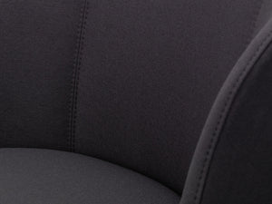 Vitra Mikado eetkamerstoel Plano Dark Grey aluminium