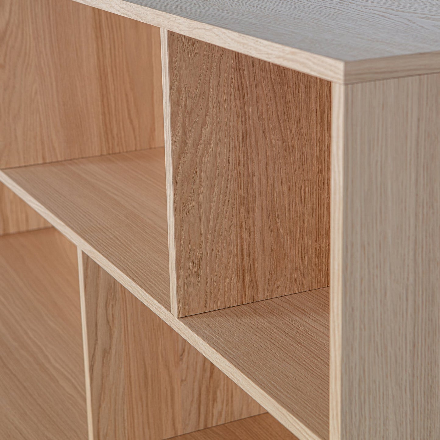 WOOOD Gravure wandkast Naturel