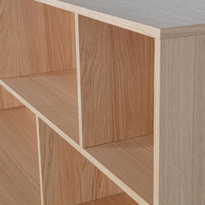 WOOOD Gravure wandkast Naturel