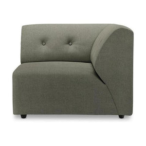 HKliving Vint bank right Linen Army Green