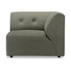 HKliving Vint bank right Linen Army Green
