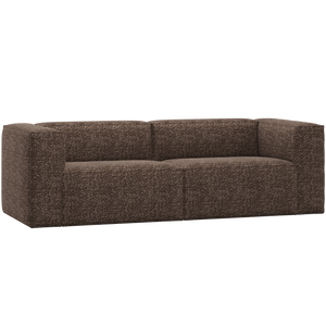 WOOOD Bean 3,5-zits bank Bruin Melange