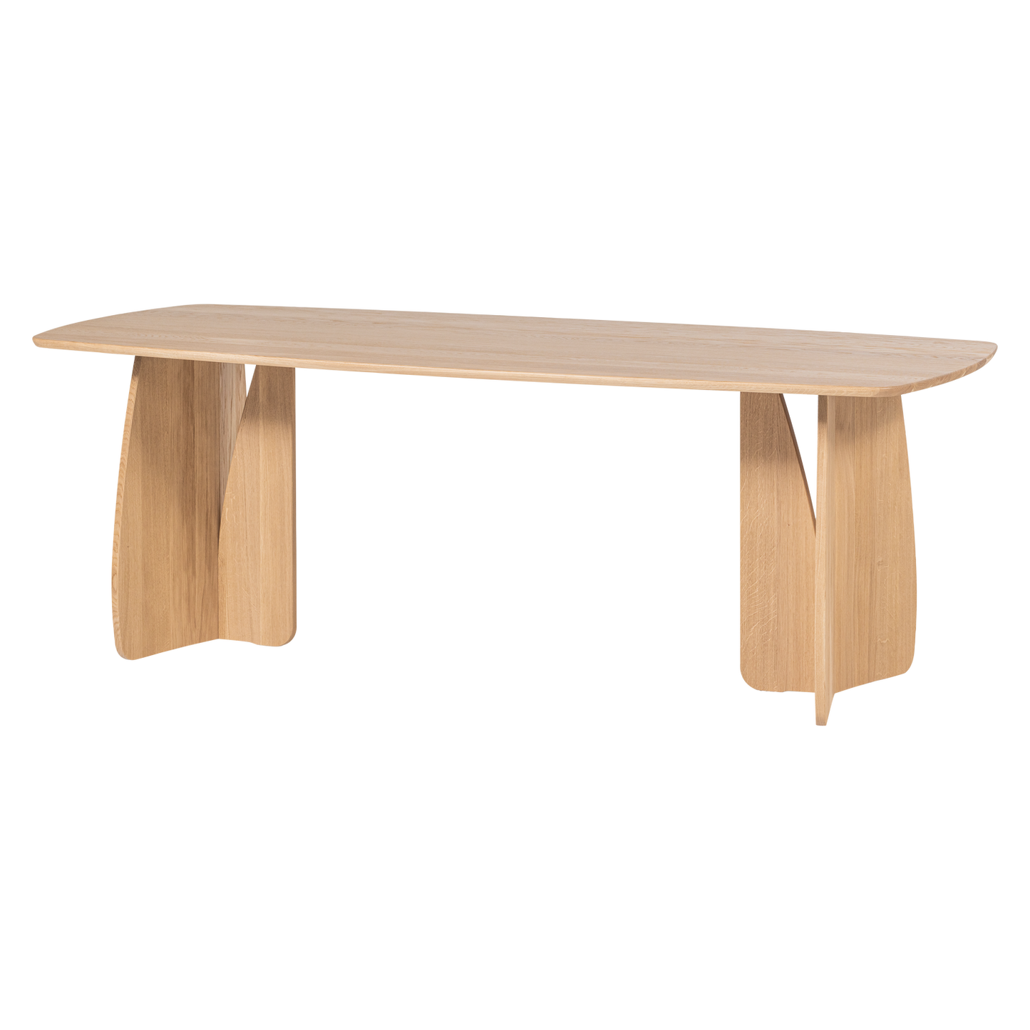 WOOOD Veere eettafel 220x100 cm Naturel