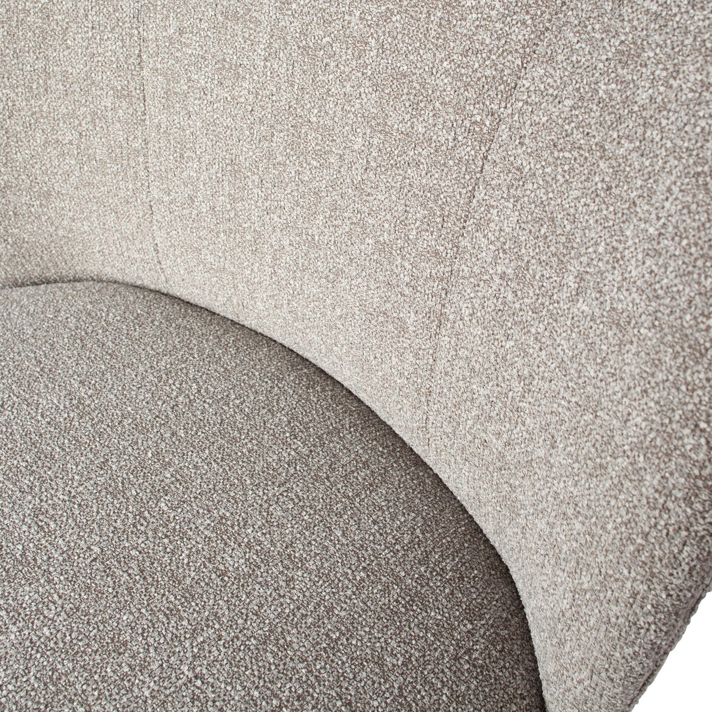 vtwonen Lofty fauteuil gemeleerd Naturel