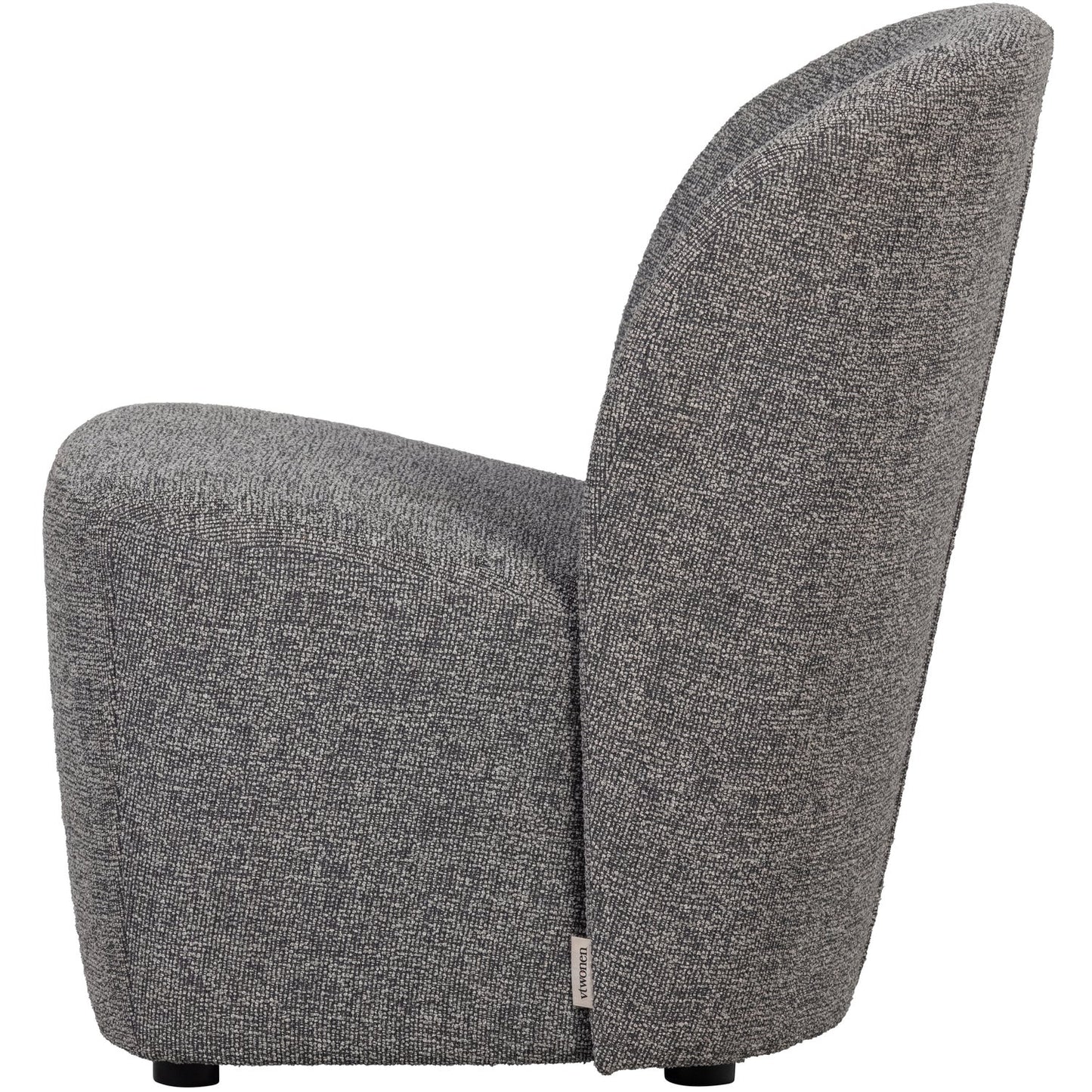 vtwonen Lofty fauteuil gemeleerd Grijs