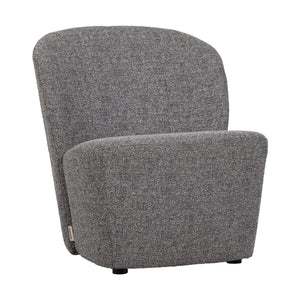 vtwonen Lofty fauteuil gemeleerd Grijs