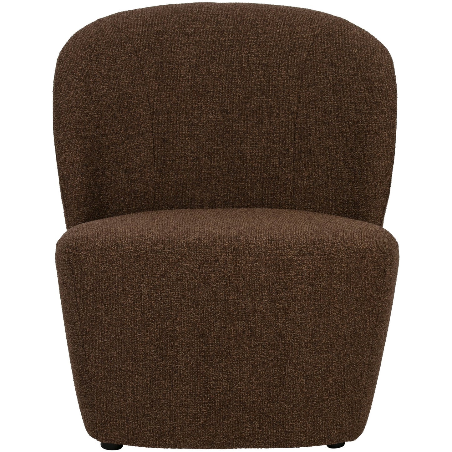 vtwonen Lofty fauteuil gemeleerd Bruin