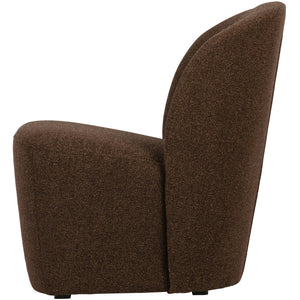 vtwonen Lofty fauteuil gemeleerd Bruin