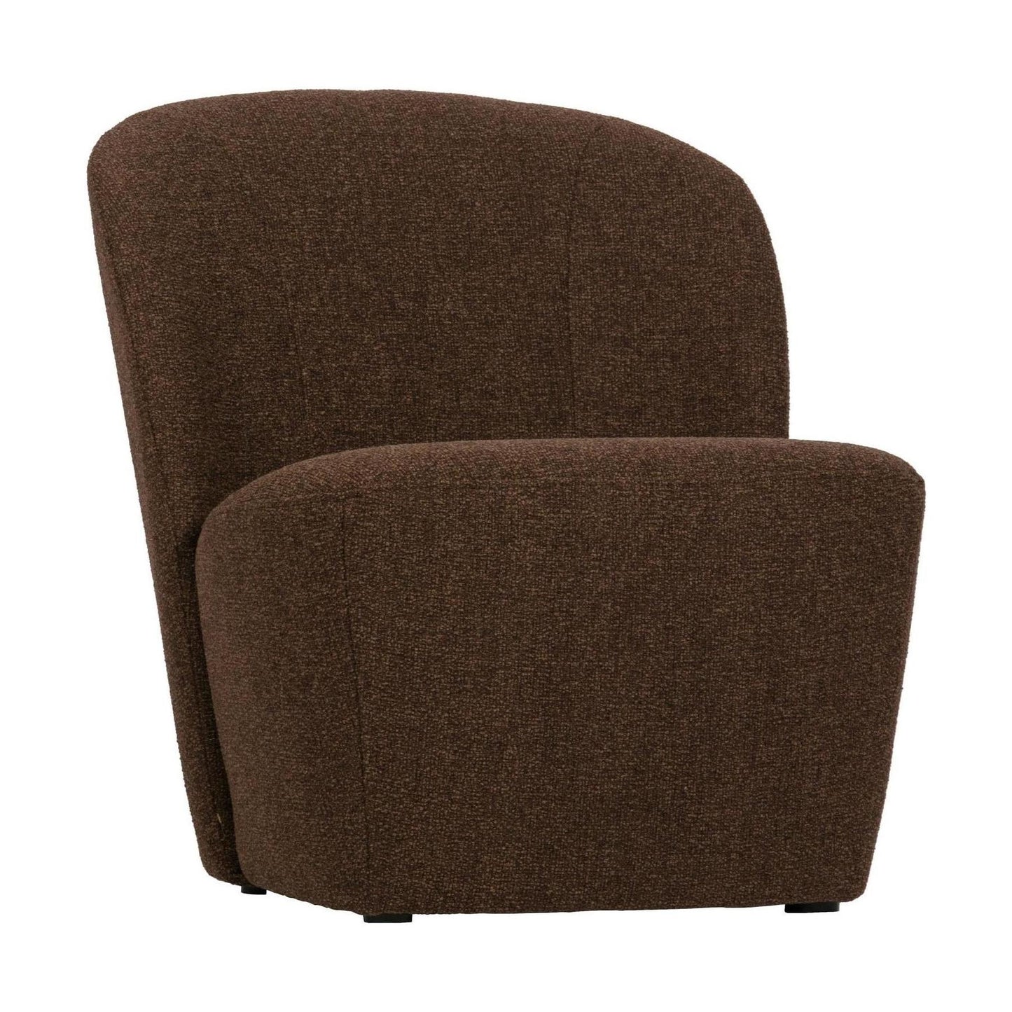 vtwonen Lofty fauteuil gemeleerd Bruin