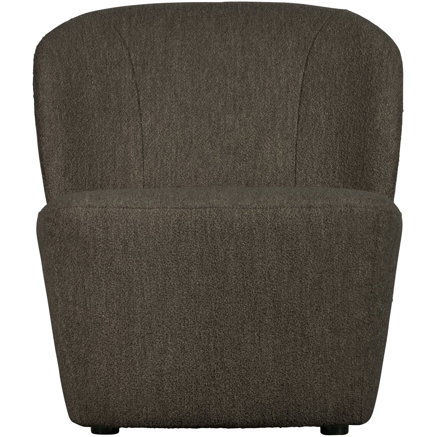 vtwonen Lofty fauteuil bouclé Bruin
