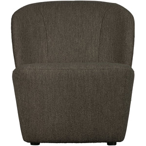 vtwonen Lofty fauteuil bouclé Bruin