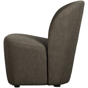 vtwonen Lofty fauteuil bouclé Bruin