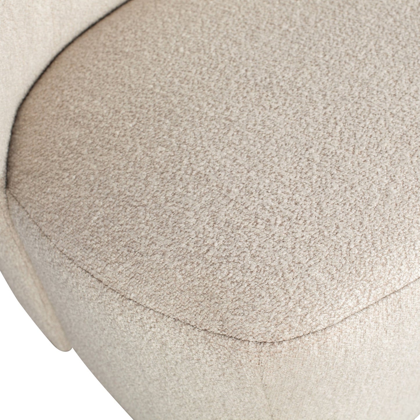 vtwonen Lofty fauteuil bouclé Naturel