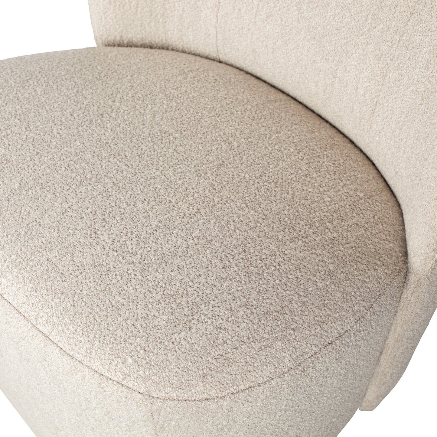 vtwonen Lofty fauteuil bouclé Naturel
