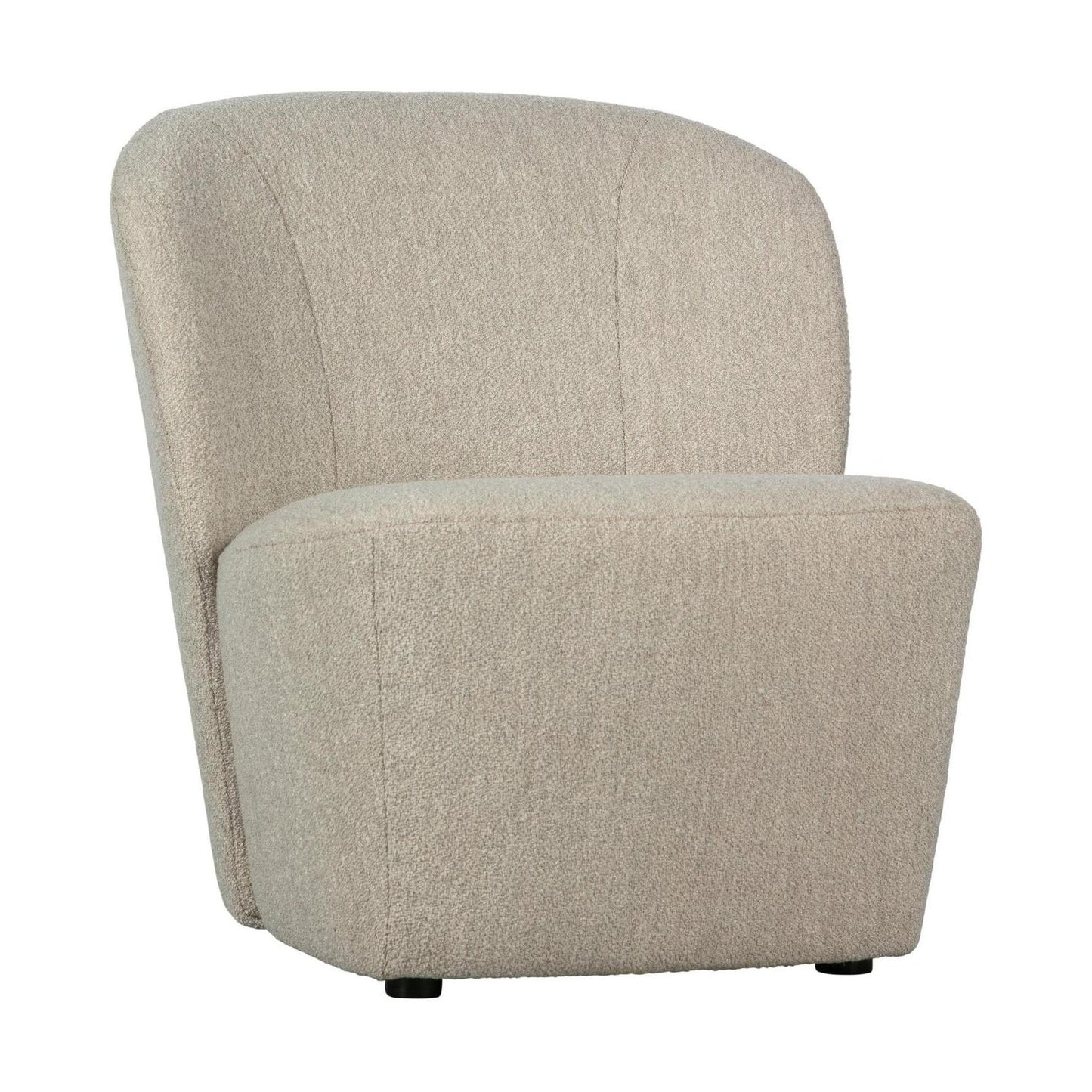 vtwonen Lofty fauteuil bouclé Naturel
