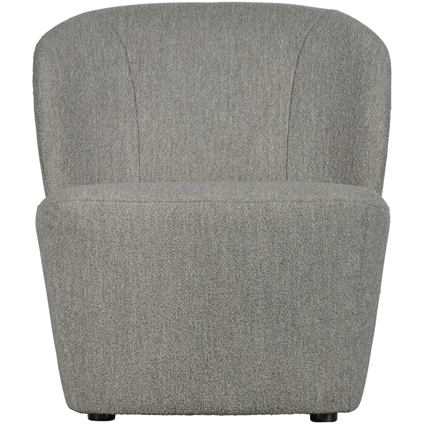 vtwonen Lofty fauteuil bouclé Grijs