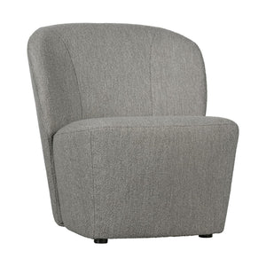vtwonen Lofty fauteuil bouclé Grijs