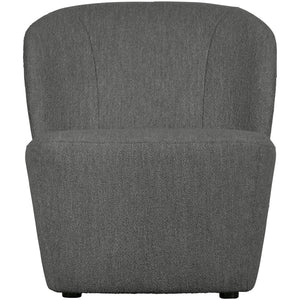 vtwonen Lofty fauteuil bouclé Staalgrijs