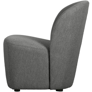 vtwonen Lofty fauteuil bouclé Staalgrijs