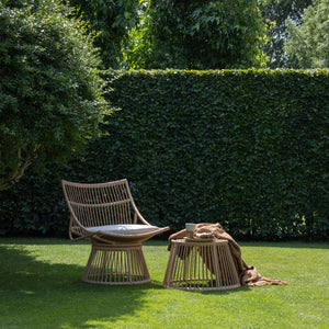 WOOOD Alatina tuinstoel wicker Natural