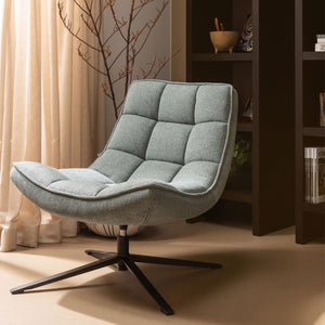 Woood Maudi fauteuil blue stone