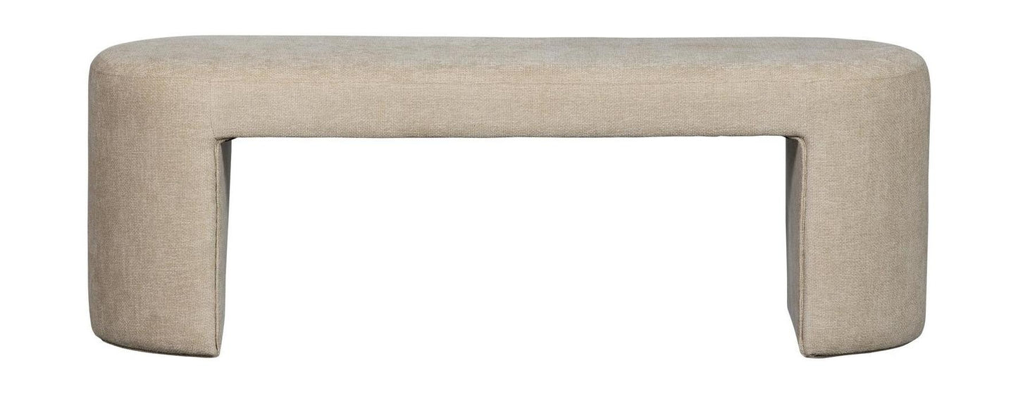 Woood Jacob bankje 130 cm Naturel